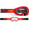 FMF POWERCORE YOUTH Goggle Flame Red - Clear Lens
