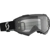 Fury Goggle Black Grey Clear Works Lens