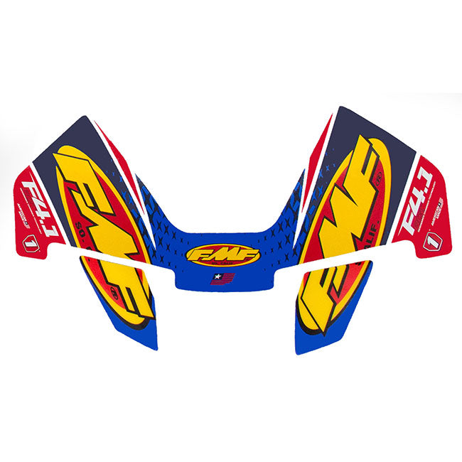 FMF CRF DUAL CAN WRAP LOGO DECAL REPLACEMENT