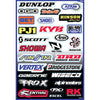 Load image into Gallery viewer, FX10-68000 Factory Effex Sponsor Sticker Kit A