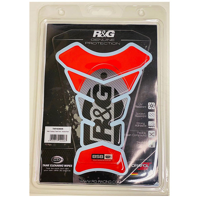 R&G Factory Tank Pad Honda Red